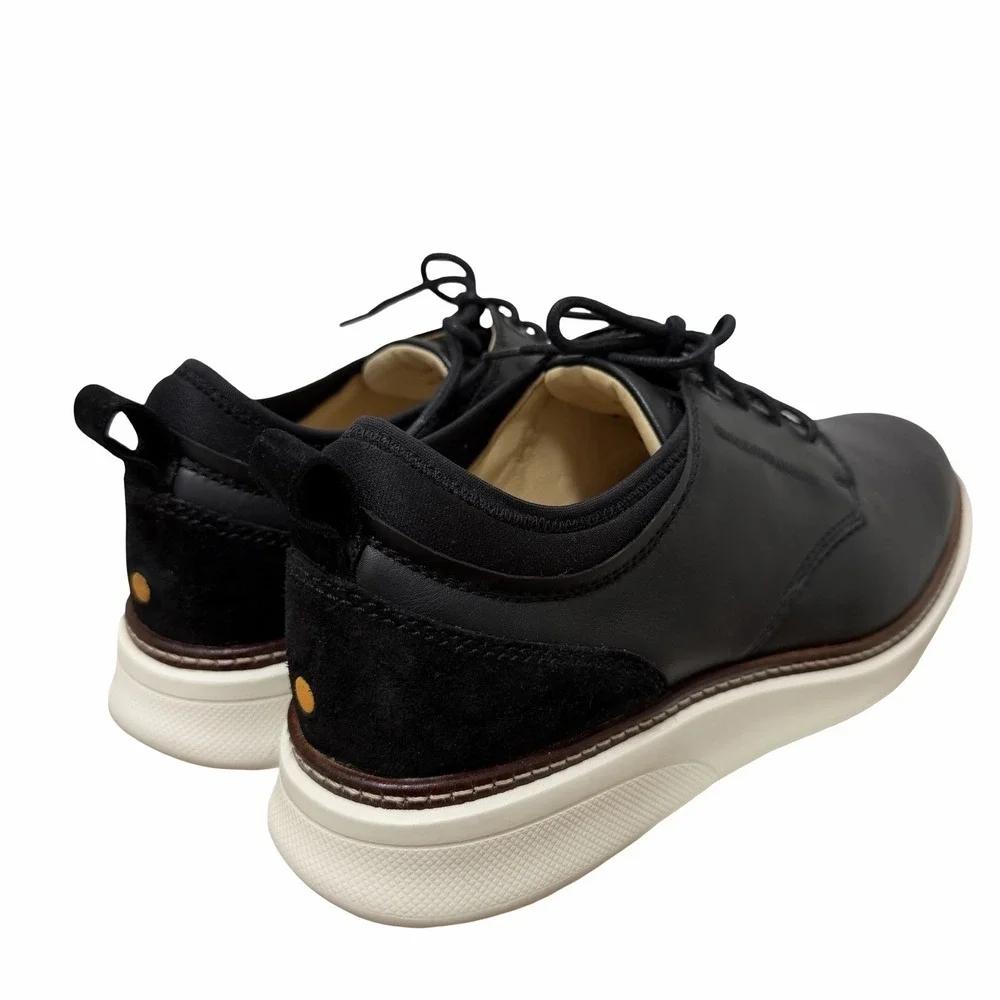 Samuel Hubbard Rafael Hybrid Leather Lace Up Shoes Mens US 10 Black Casual
